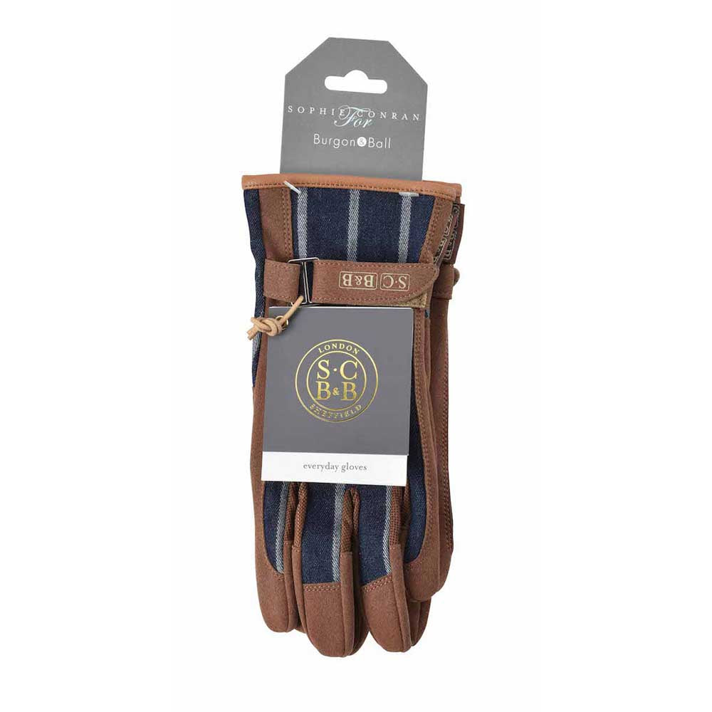 BURGON & BALL: Sophie Conran | Striped Glove Navy
