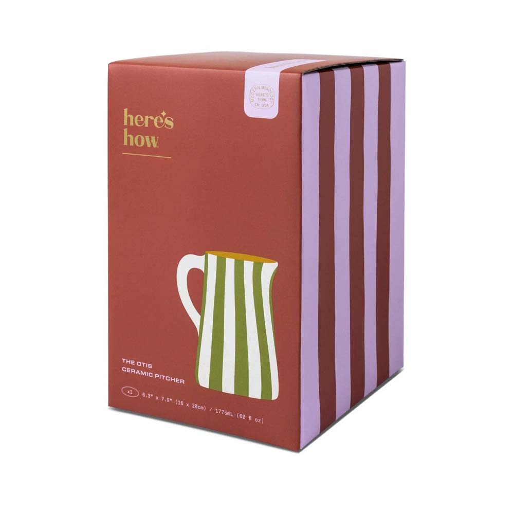HERE'S HOW: The Otis Ceramic Pitcher