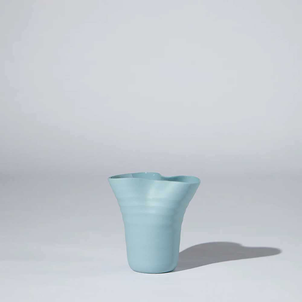MARMOSET FOUND: Cloud Sunday Vase Blue (M)