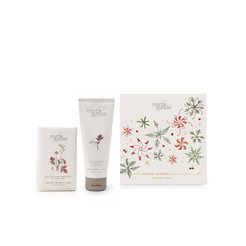 MYRTLE & MOSS: Christmas Gift Duet | Rose Geranium