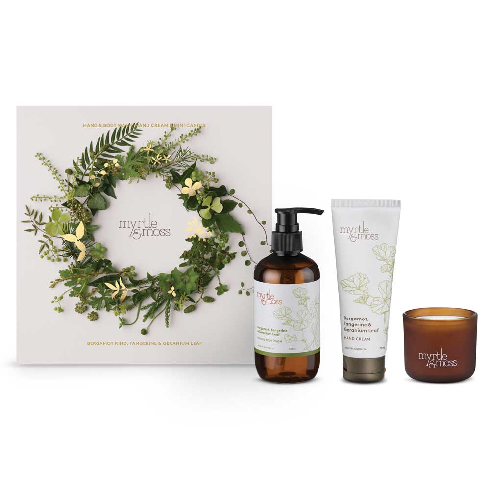 MYRTLE & MOSS: Christmas Trio | Bergamot