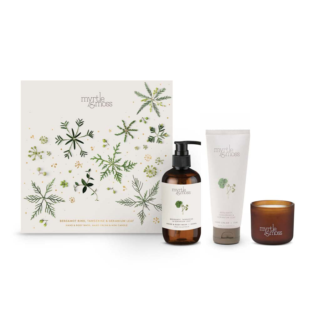 MYRTLE & MOSS: Christmas Trio | Bergamot