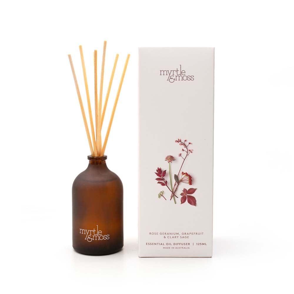 MYRTLE & MOSS: Diffuser | Rose Geranium