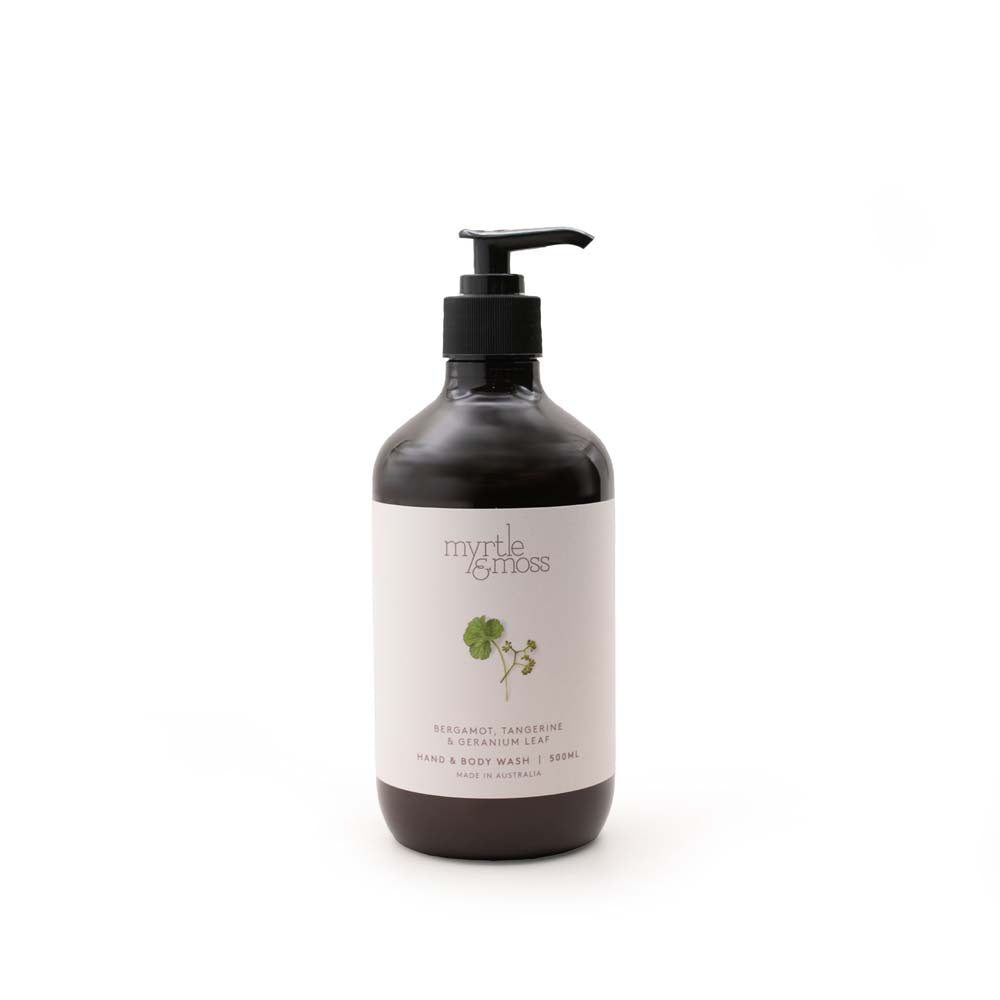MYRTLE & MOSS: Hand & Body Wash | Bergamot