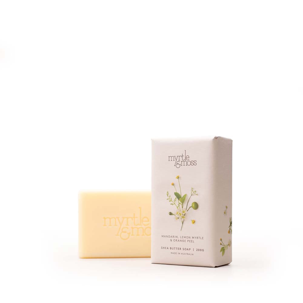 MYRTLE & MOSS: Shea Butter Soap | Citrus