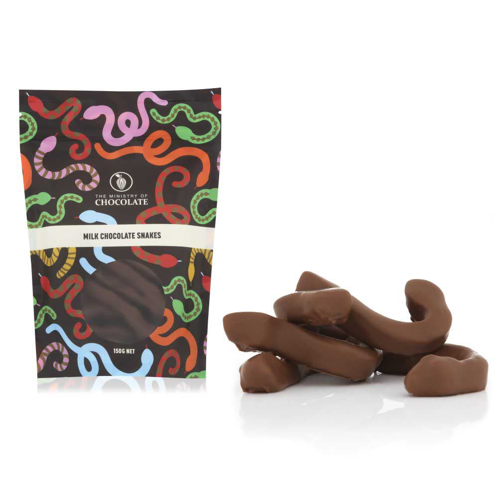 MINISTRY OF CHOCOLATE: Milk Chocolate Snakes