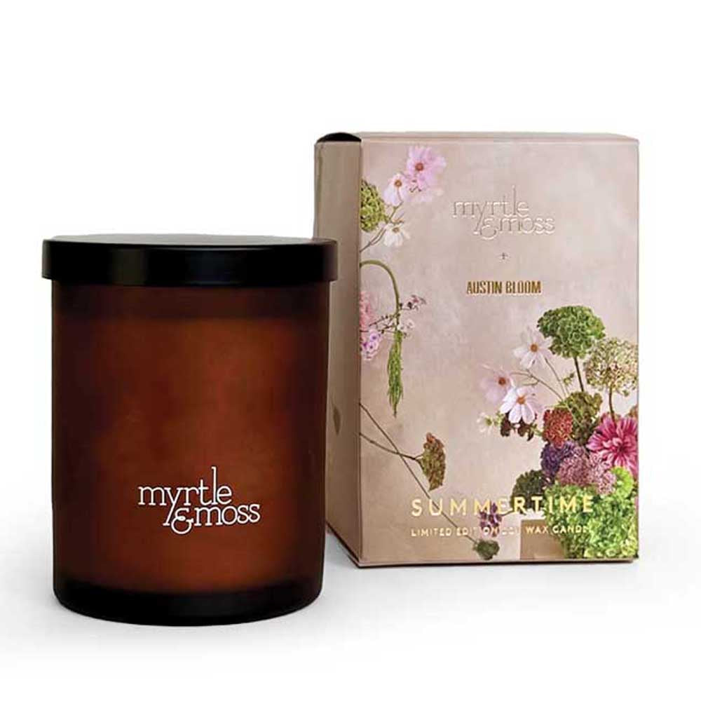 MYRTLE & MOSS: Austin Bloom | Summertime Candle
