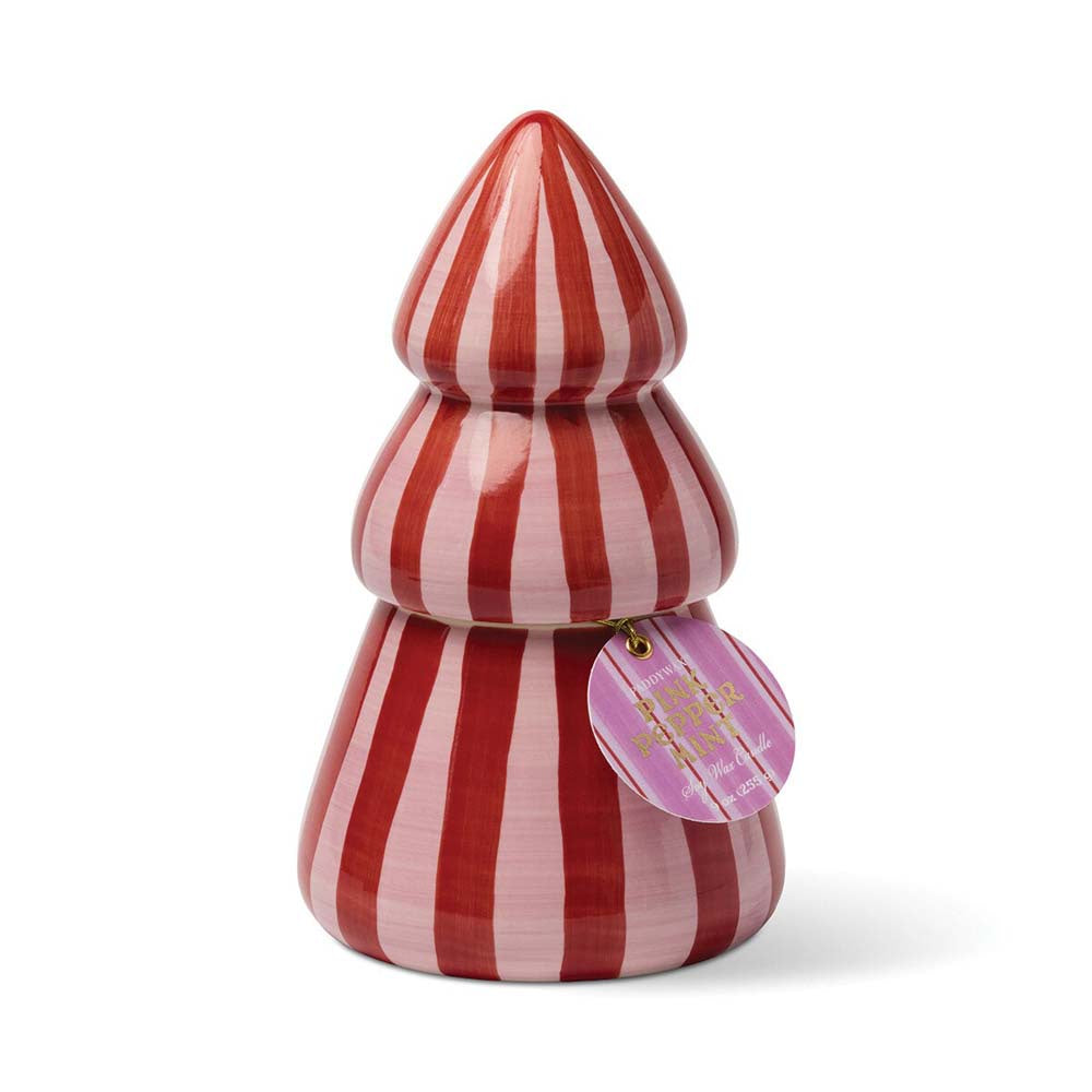 PADDYWAX: Cabana Christmas Tree | Pink Peppermint