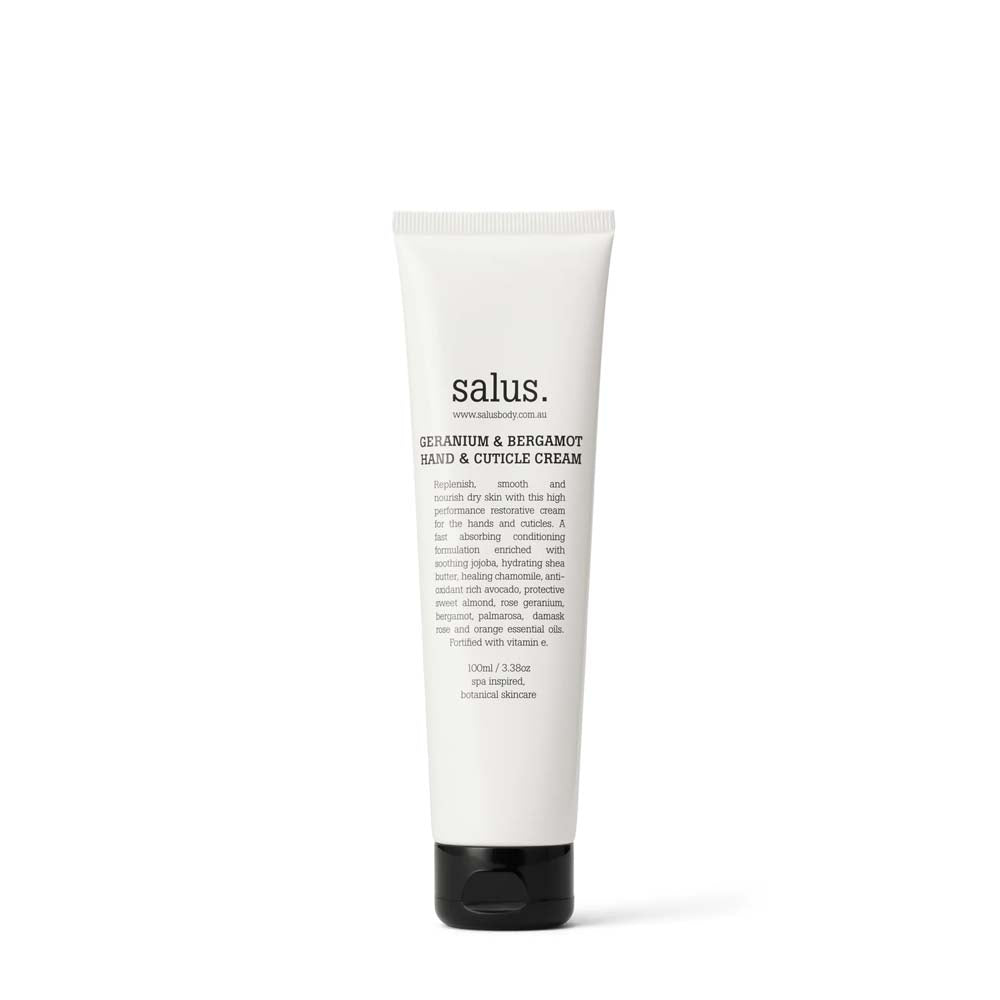SALUS: Hand & Cuticle Cream | Geranium & Bergamot
