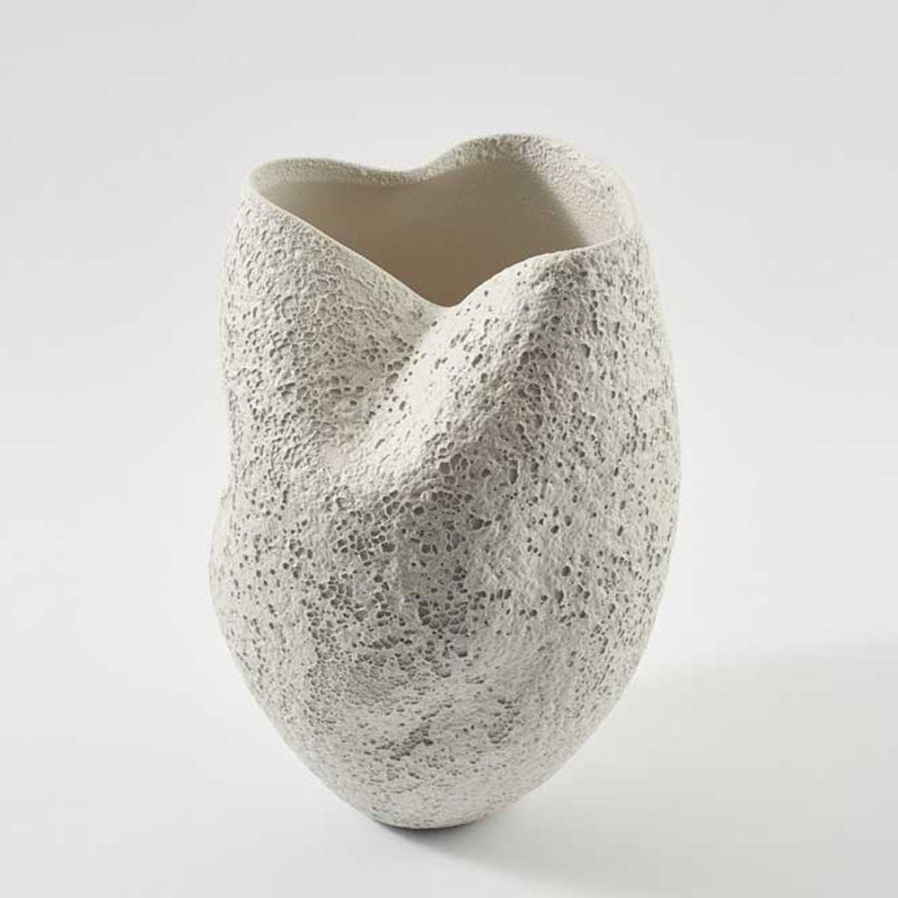THE FOUNDRY: Morp Vase | Salt Crusted