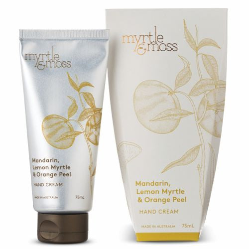MYRTLE & MOSS: Hand Cream | Mandarin, Lemon Myrtle & Orange Peel