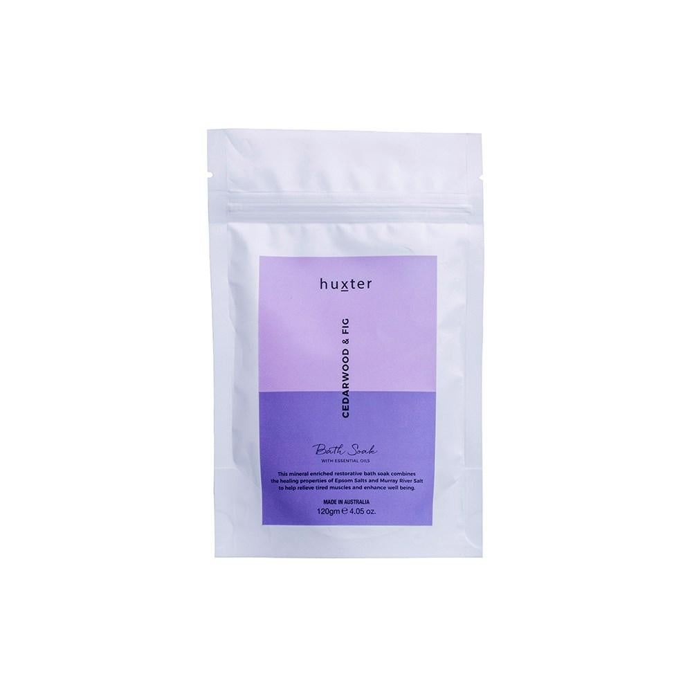 HUXTER: Bath Soak | Cedarwood & Fig