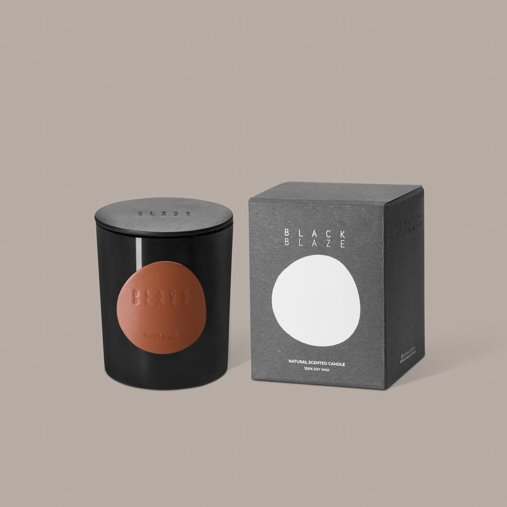 BLACK BLAZE: Scented Candle | Clary Sage