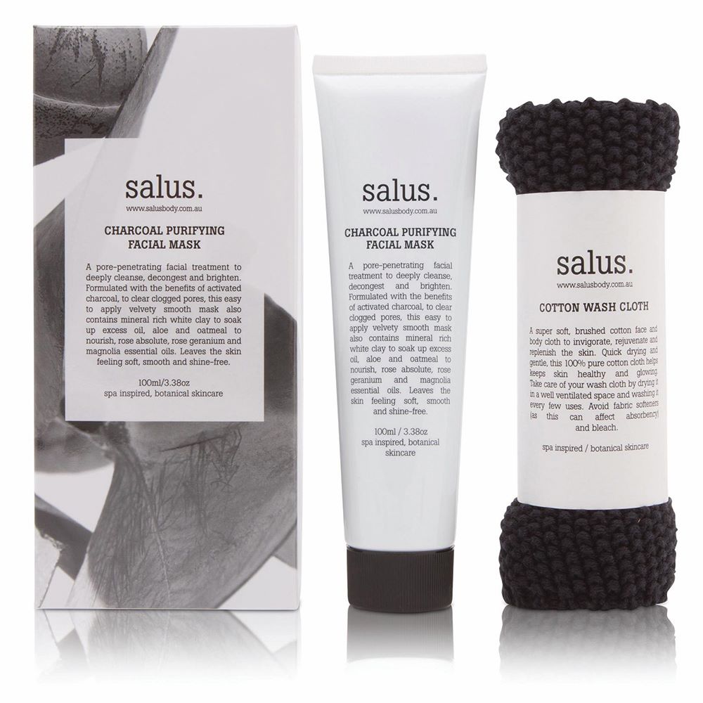 SALUS: Facial Mask Set - Purifying | Charcoal