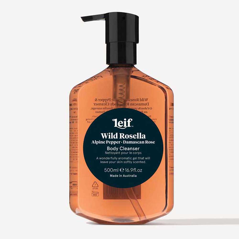 LEIF: Body Cleanser | Wild Rosella with Alpine Pepper & Damascan Rose