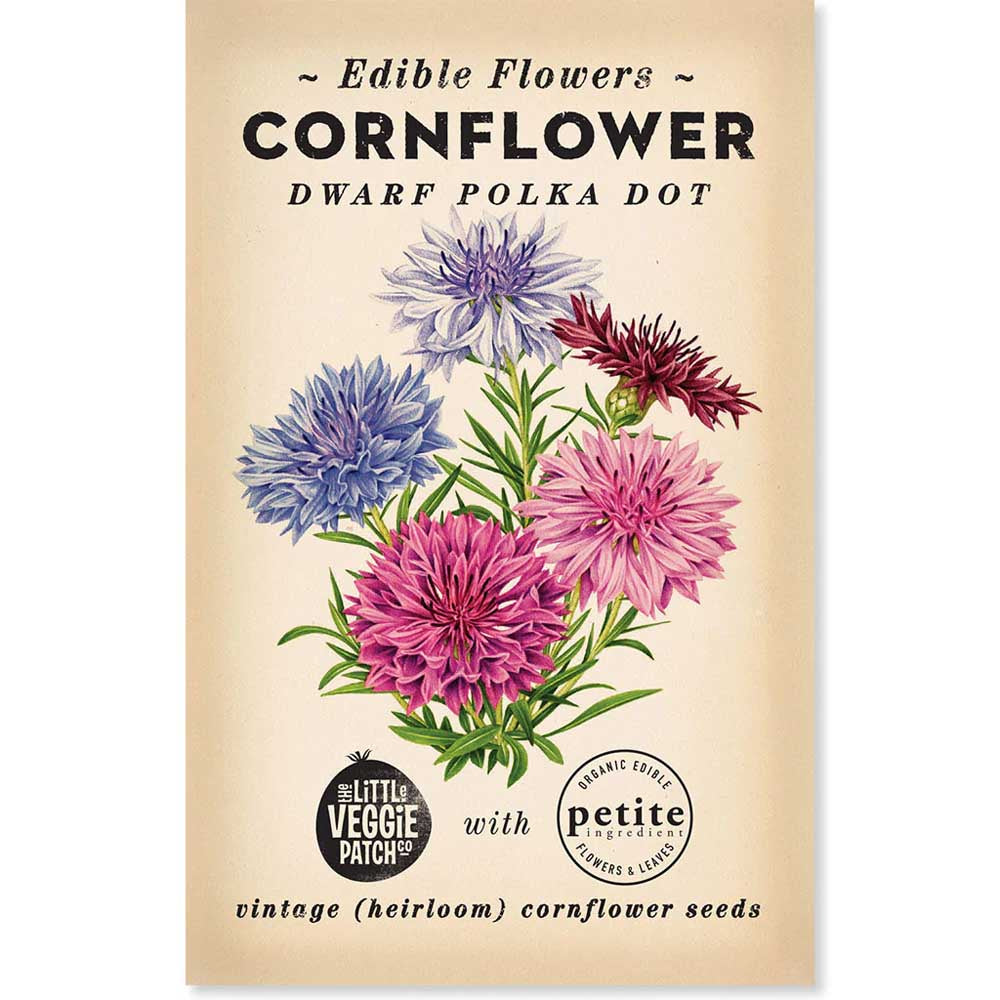 LITTLE VEGGIE PATCH CO: Edible Flowers | Cornflower