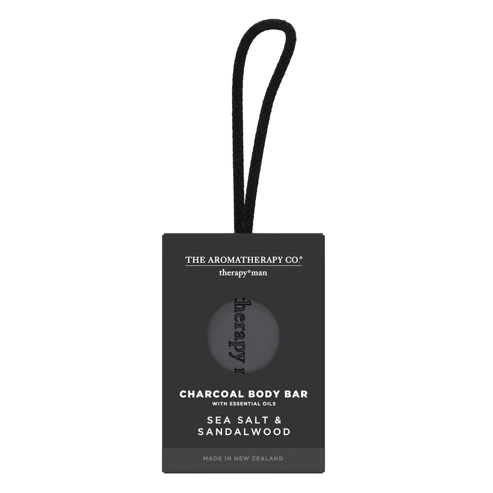 THE AROMATHERAPY CO: Therapy Man | Charcoal Body Bar