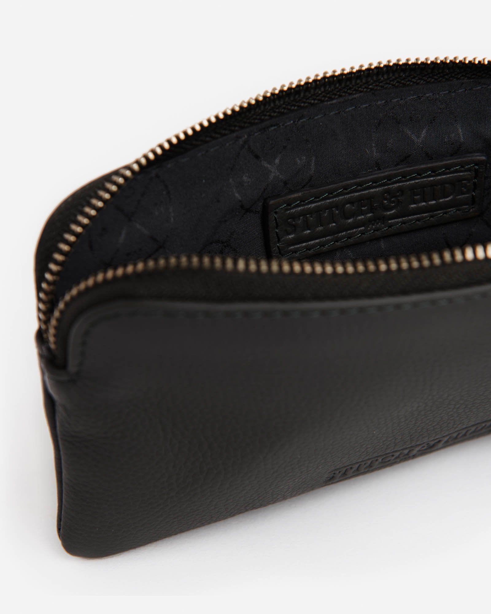 STITCH & HIDE: Lucy Pouch | Black