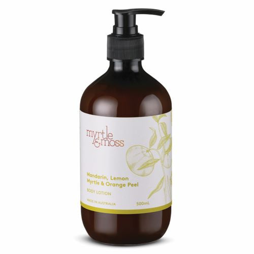 MYRTLE & MOSS: Body Lotion | Mandarin, Lemon Myrtle & Orange Peel