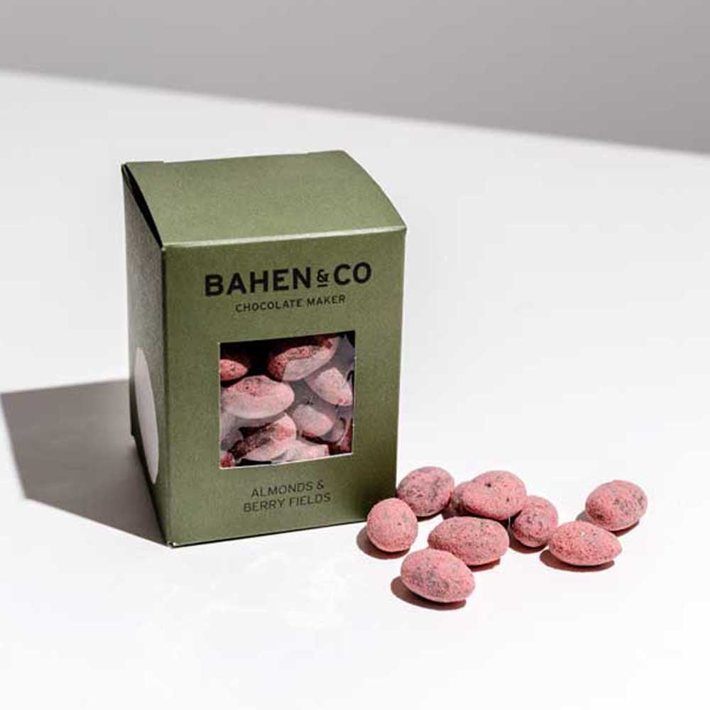 BAHEN & CO CHOCOLATE: Coated | Almonds & Berry Fields