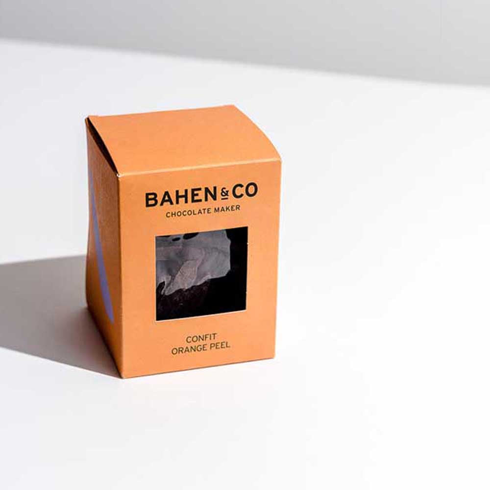 BAHEN & CO CHOCOLATE: Coated | Confit Orange Peel