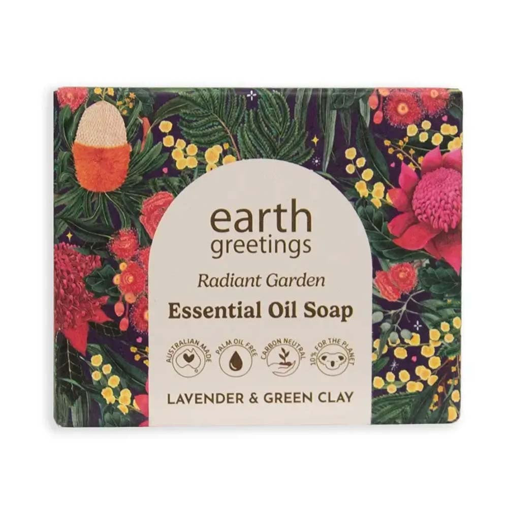 EARTH GREETINGS: Essential Oil Soap | Radiant Garden