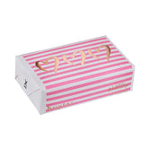 HUXTER: Soap | 3 Hearts - Hot Pink Stripe