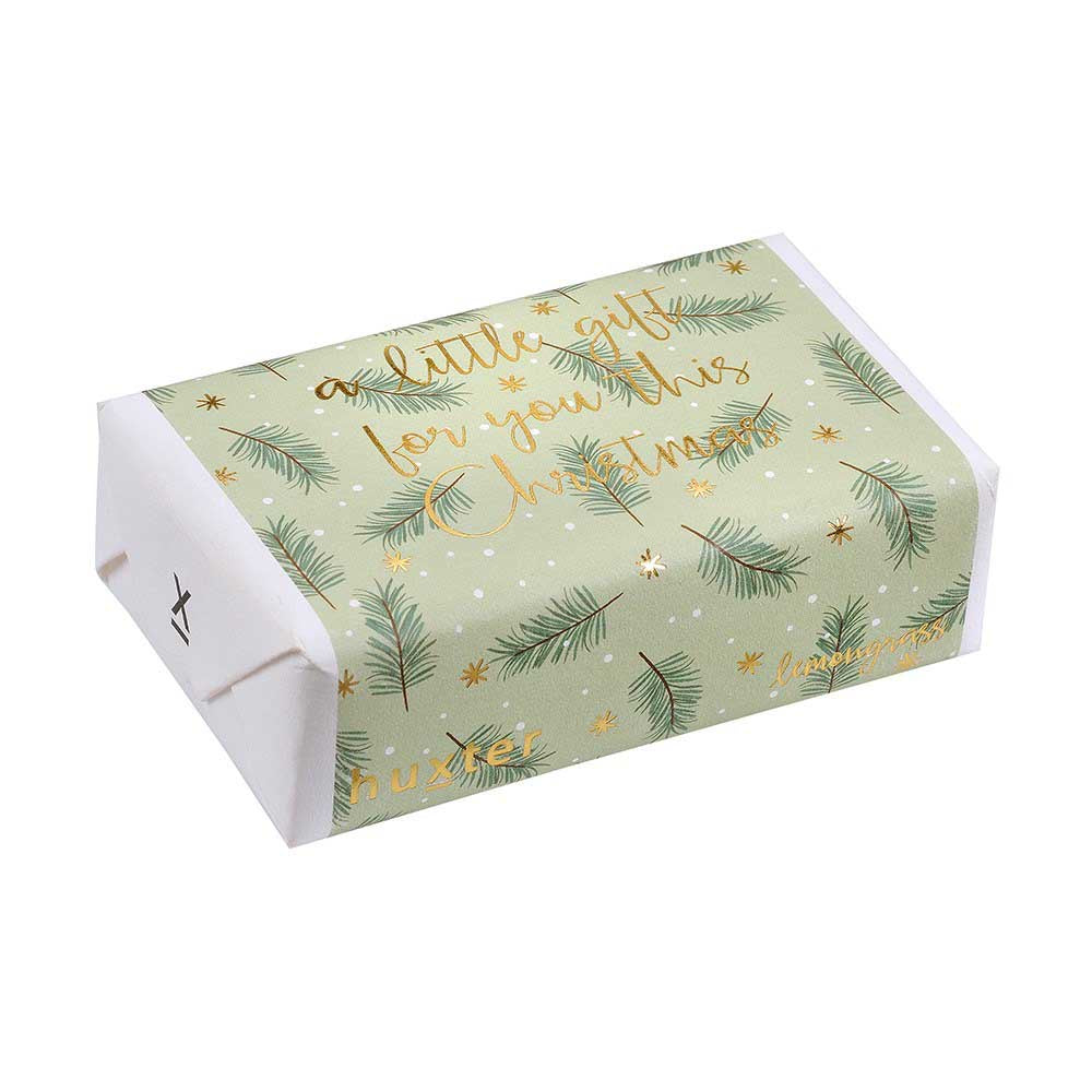 HUXTER: Soap | Merry Christmas - Green Pine Branch