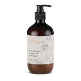 MYRTLE & MOSS: Body Lotion | Rose Geranium, Grapefruit & Clary Sage