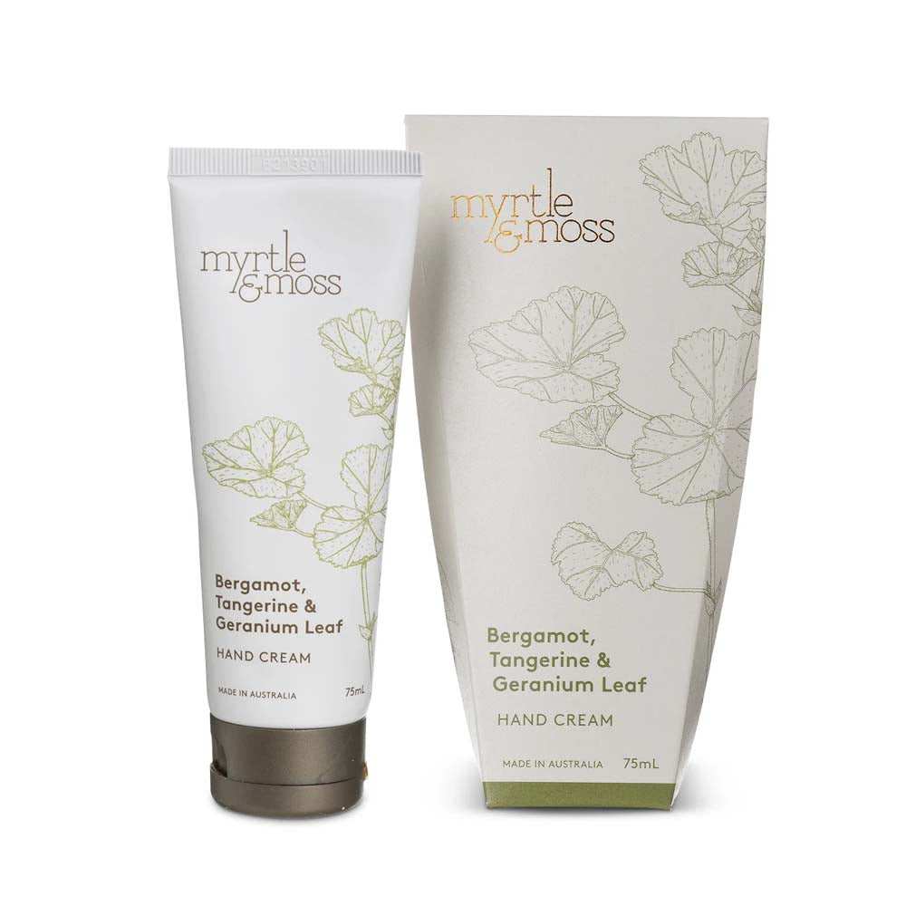 MYRTLE & MOSS: Hand Cream | Bergamot 75ml