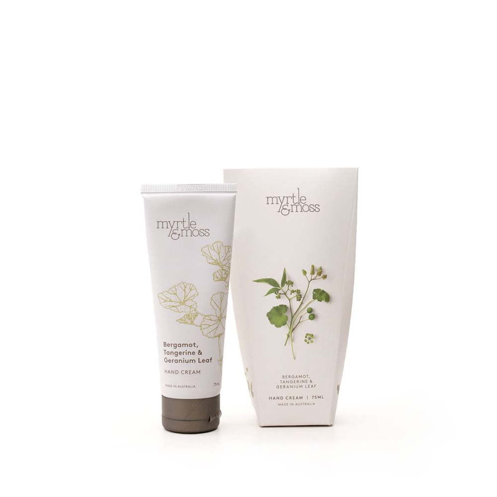 MYRTLE & MOSS: Hand Cream | Bergamot 75ml