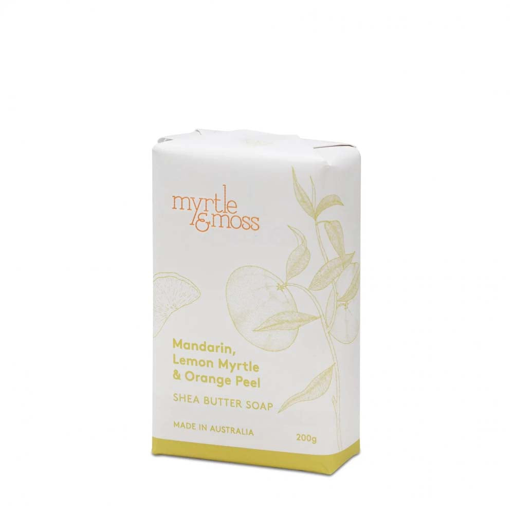 MYRTLE & MOSS: Shea Butter Soap | Citrus