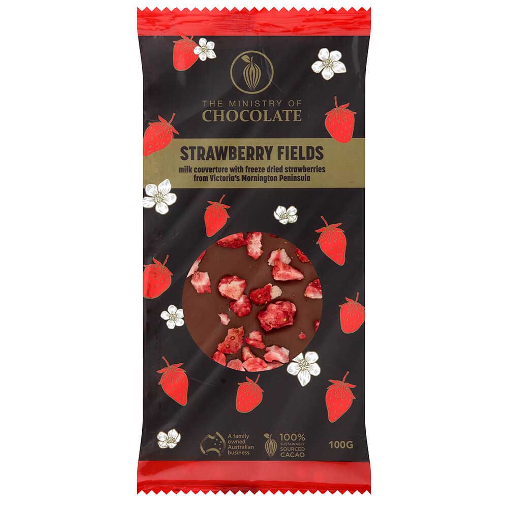 MINISTRY OF CHOCOLATE: Gourmet Bar | Strawberry Fields