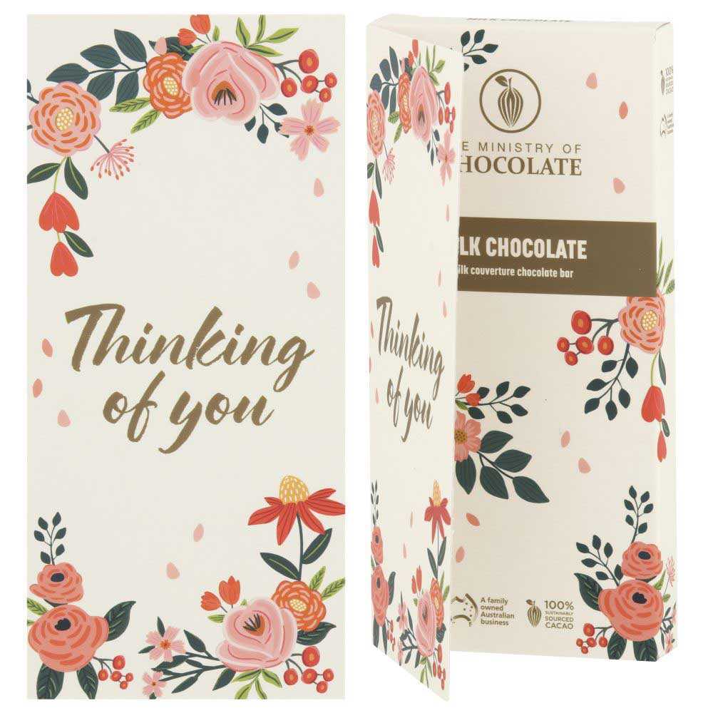 MINISTRY OF CHOCOLATE: Greeting Bar | Thinking of You