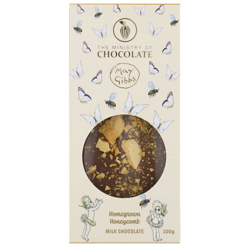 MINISTRY OF CHOCOLATE: May Gibbs Bar | Homegrown Honeycomb