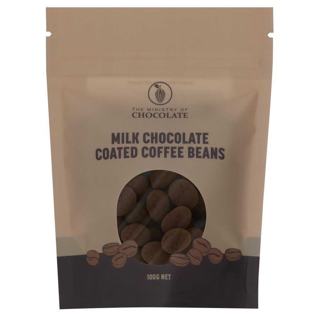 MINISTRY OF CHOCOLATE: Pouch | Milk Coated Coffee Beans