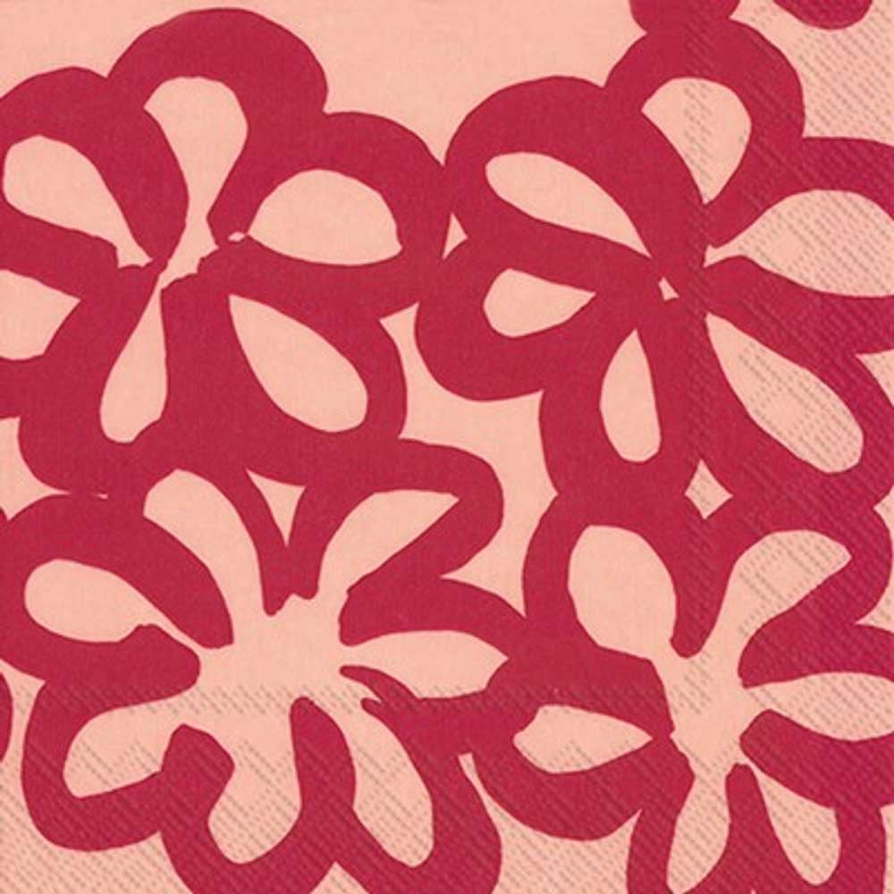 MARIMEKKO: Napkins | Jättikukka Rose