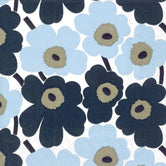 MARIMEKKO: Napkins | Mini Unikko Blue