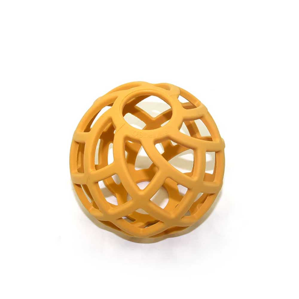 O.B DESIGNS: Teether Ball | Turmeric