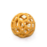 O.B DESIGNS: Teether Ball | Turmeric