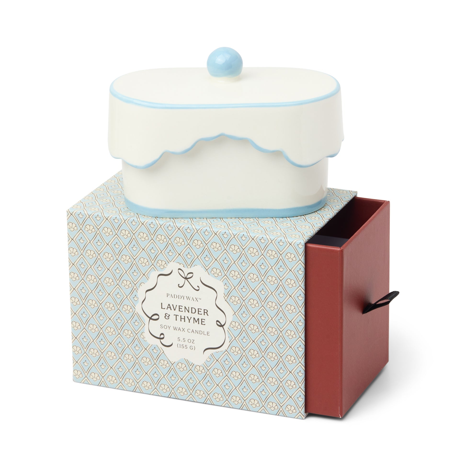 PADDYWAX: Chérie Porcelain Dish | Lavender & Thyme