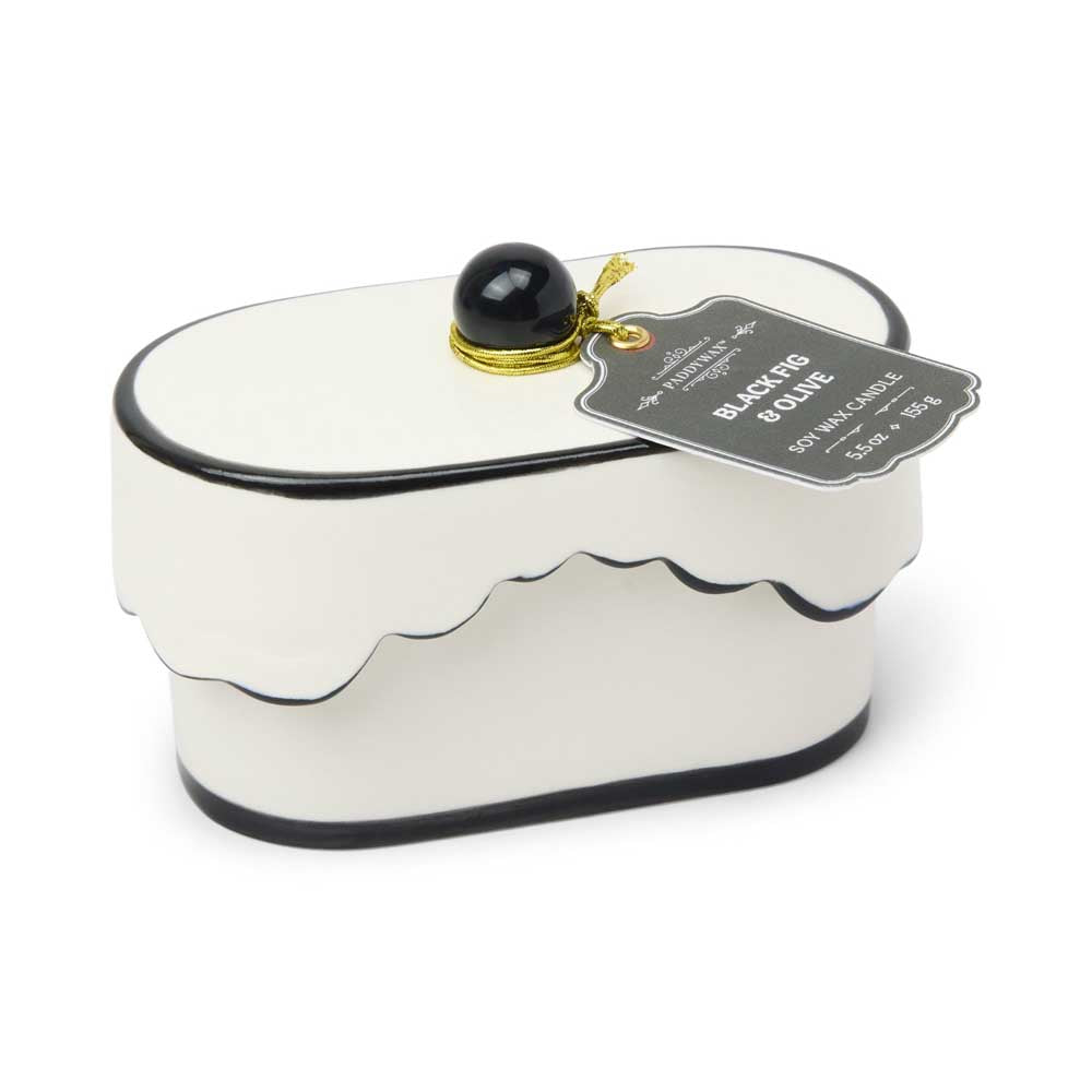 PADDYWAX: Chérie Porcelain Dish | Black Fig & Olive