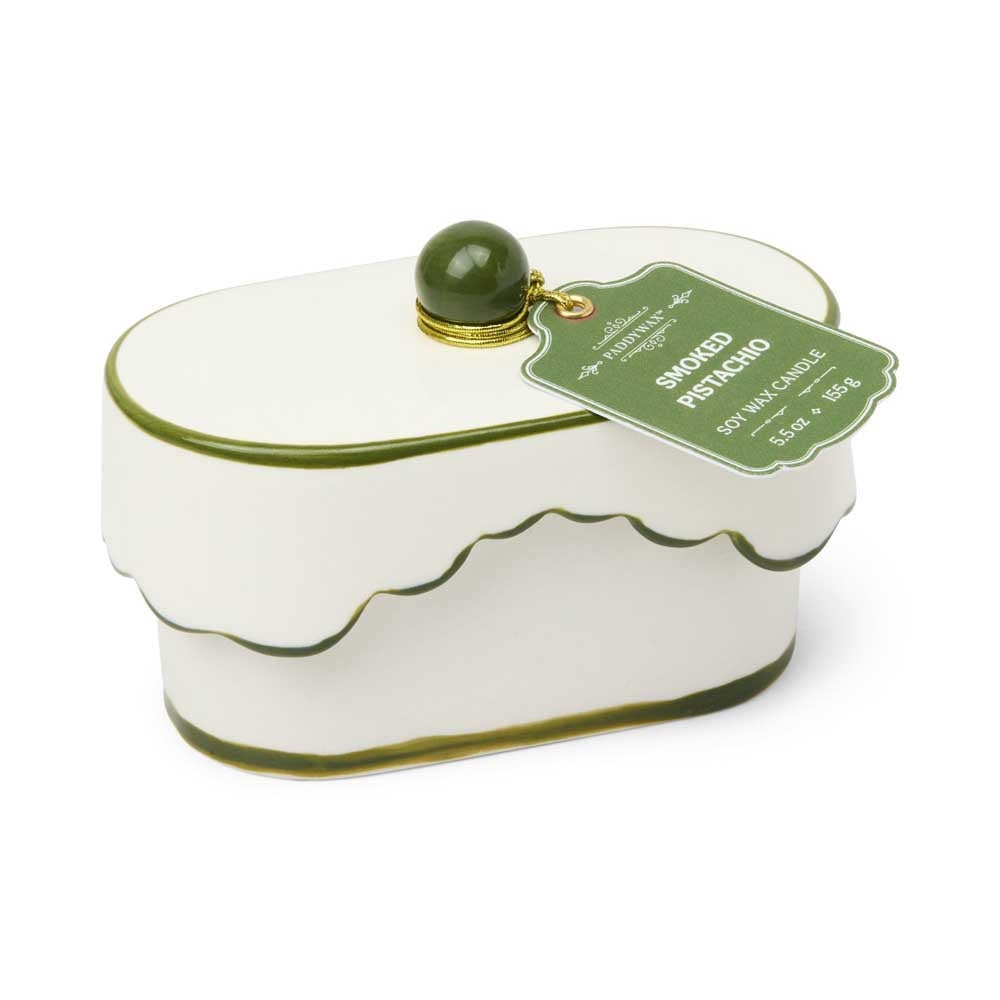 PADDYWAX: Chérie Porcelain Dish | Smoked Pistachio