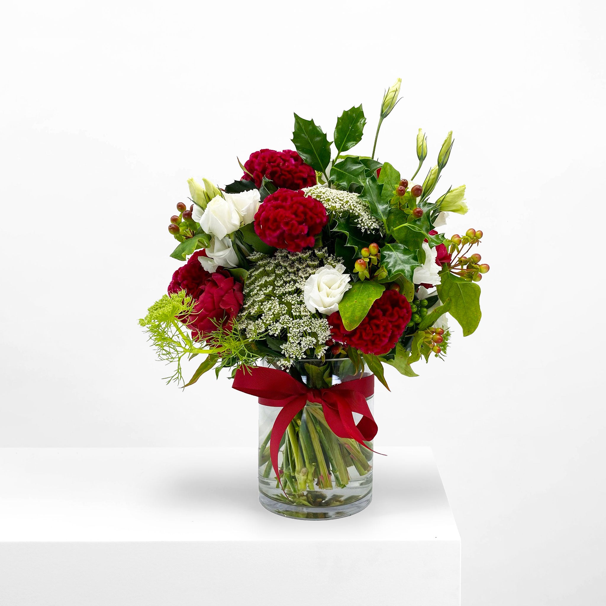 FESTIVE POSY VASE