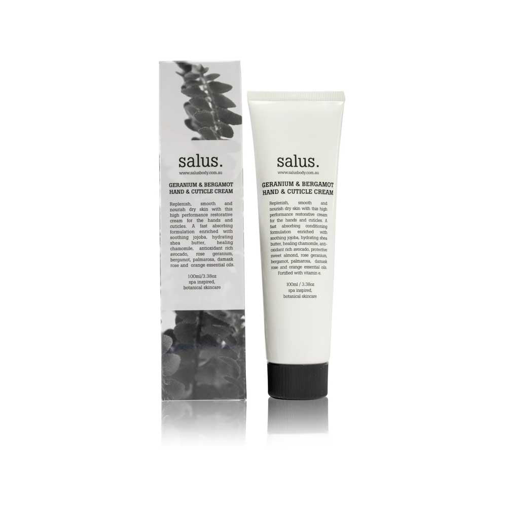 SALUS: Hand & Cuticle Cream | Geranium & Bergamot