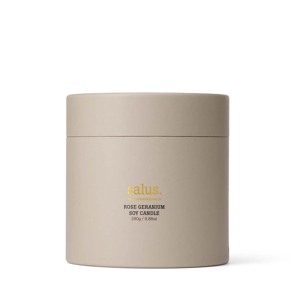 SALUS: Soy Candle | Rose Geranium 280g