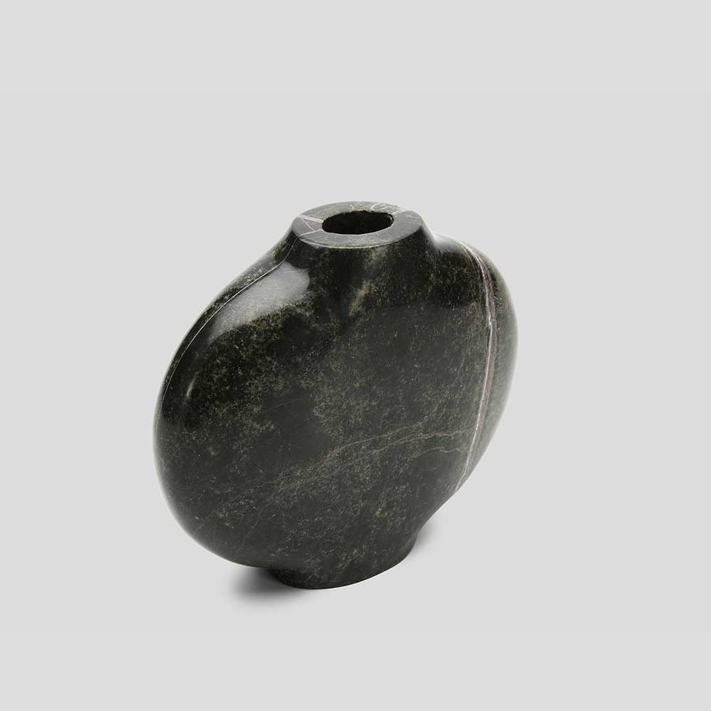 THE FOUNDRY: Celeste Vase Forest Green | Ellipse