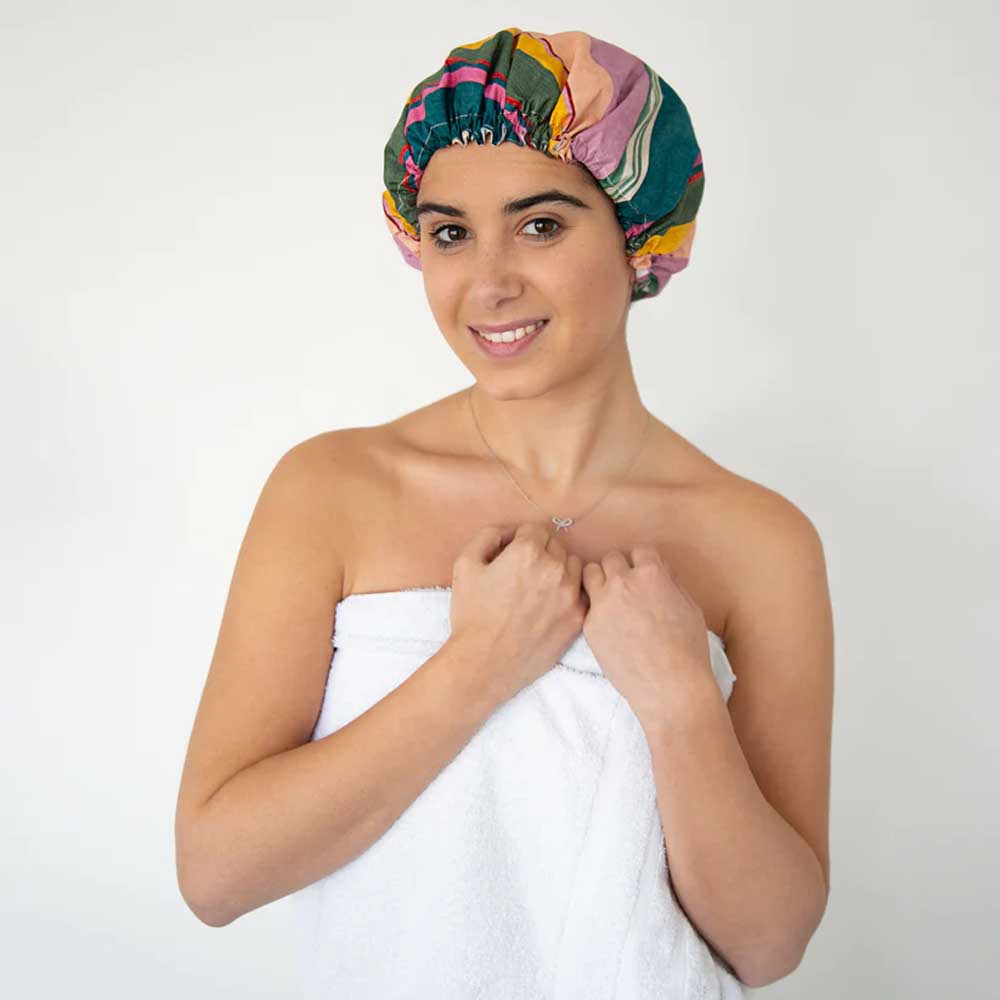 TONIC: Shower Cap | Liberty Gelato Stripe