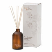 MYRTLE & MOSS: Diffuser | Rose Geranium, Grapefruit & Clary Sage