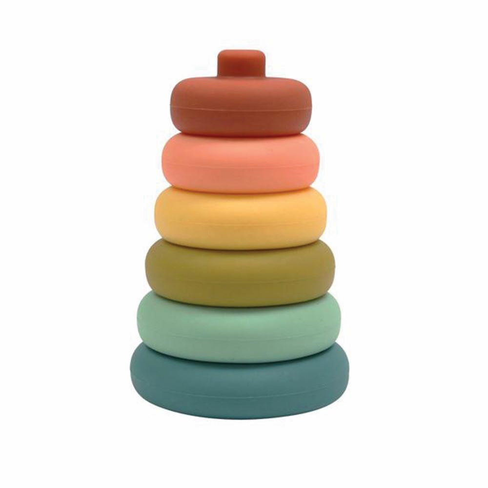 O.B DESIGNS: Silicone Stacker Tower | Cherry